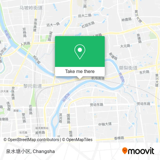 泉水塘小区 map