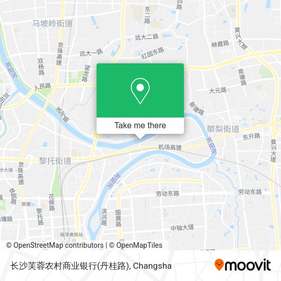 长沙芙蓉农村商业银行(丹桂路) map