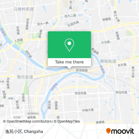 逸苑小区 map