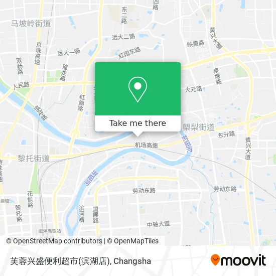 芙蓉兴盛便利超市(滨湖店) map
