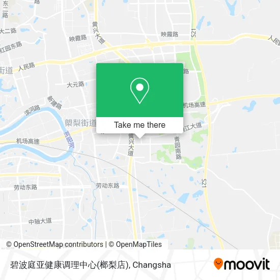 碧波庭亚健康调理中心(榔梨店) map