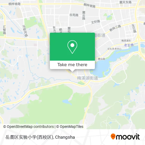 岳麓区实验小学(西校区) map