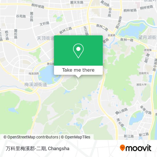 万科里梅溪郡-二期 map