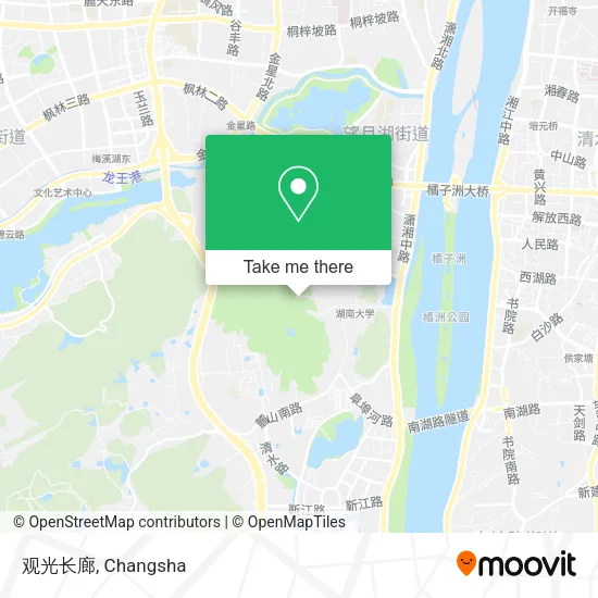 观光长廊 map