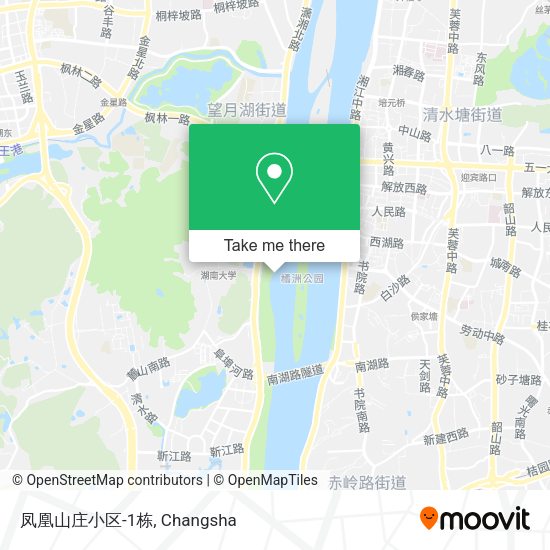 凤凰山庄小区-1栋 map