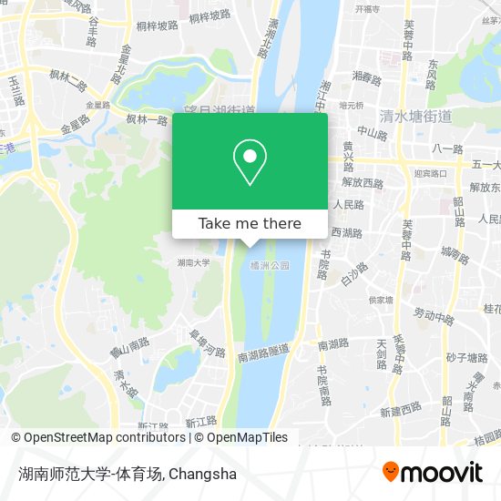 湖南师范大学-体育场 map