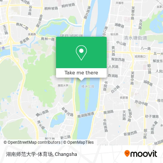 湖南师范大学-体育场 map