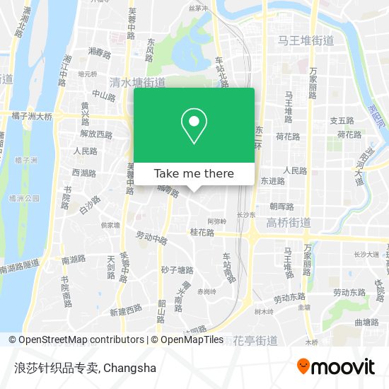 浪莎针织品专卖 map