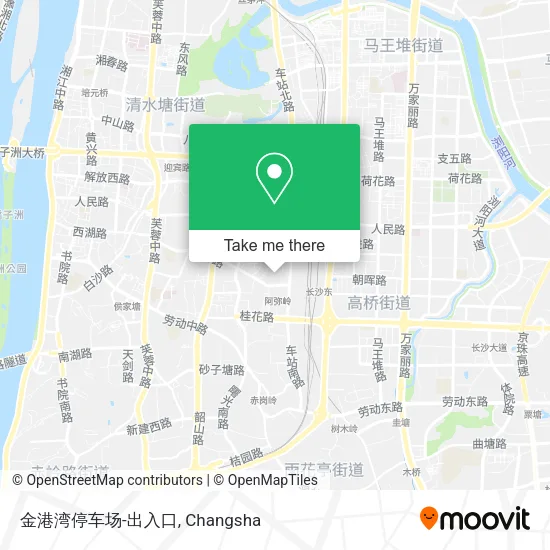金港湾停车场-出入口 map