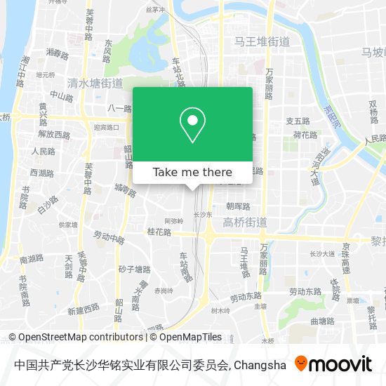 中国共产党长沙华铭实业有限公司委员会 map