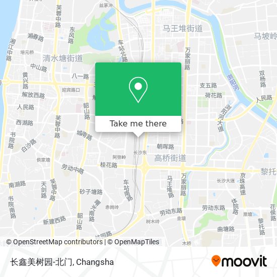 长鑫美树园-北门 map