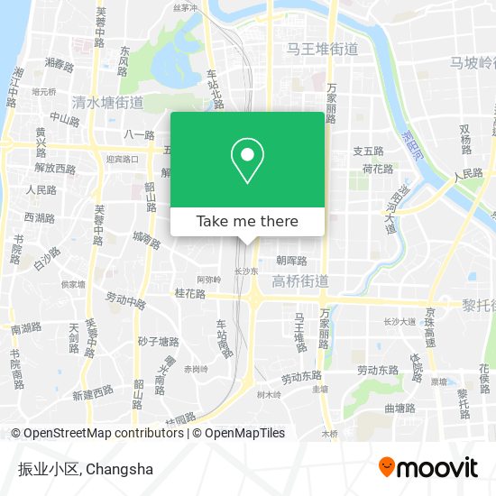 振业小区 map