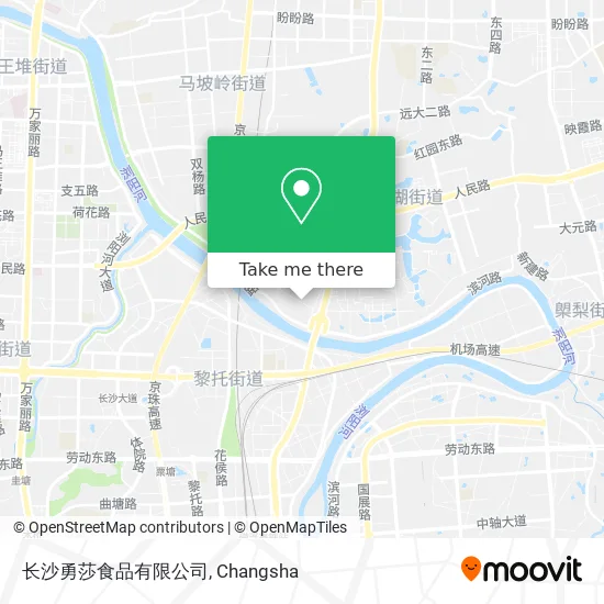 长沙勇莎食品有限公司 map