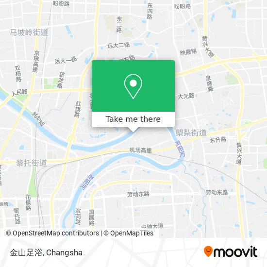金山足浴 map