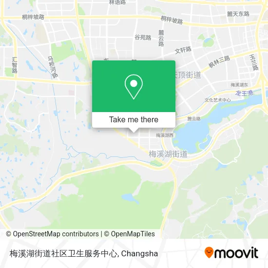 梅溪湖街道社区卫生服务中心 map