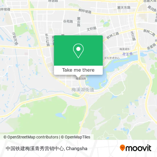 中国铁建梅溪青秀营销中心 map