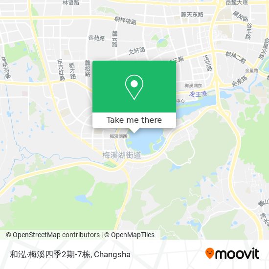 和泓·梅溪四季2期-7栋 map