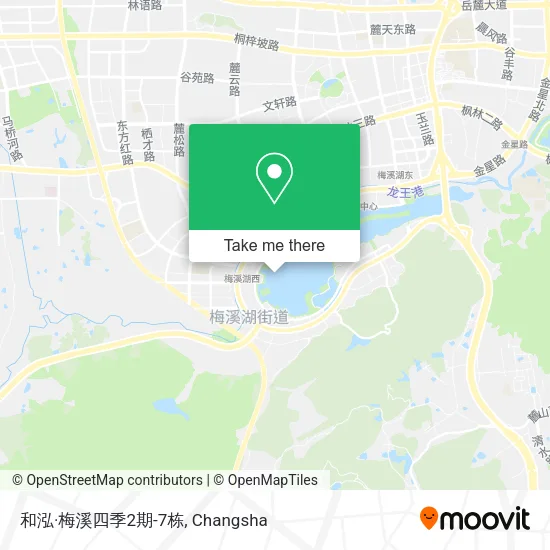 和泓·梅溪四季2期-7栋 map