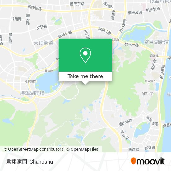君康家园 map