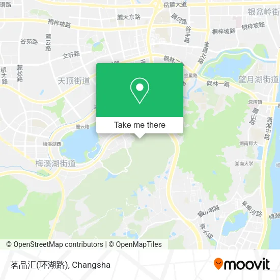 茗品汇(环湖路) map