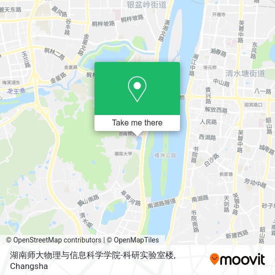 湖南师大物理与信息科学学院-科研实验室楼 map