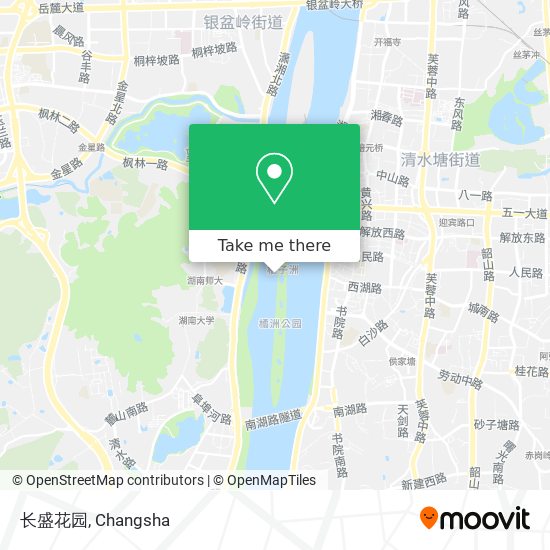 长盛花园 map