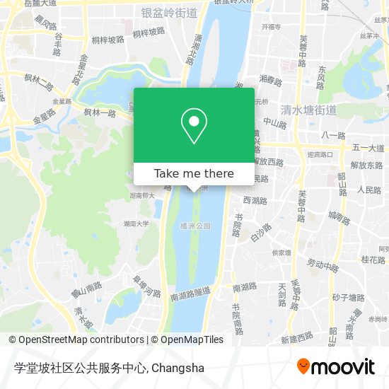 学堂坡社区公共服务中心 map