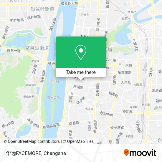 华远FACEMORE map