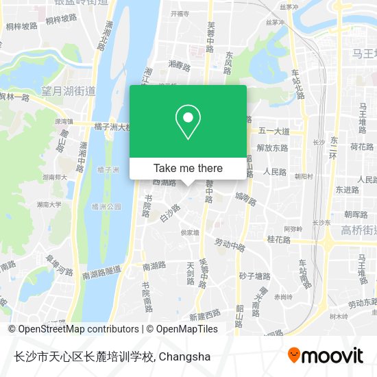 长沙市天心区长麓培训学校 map