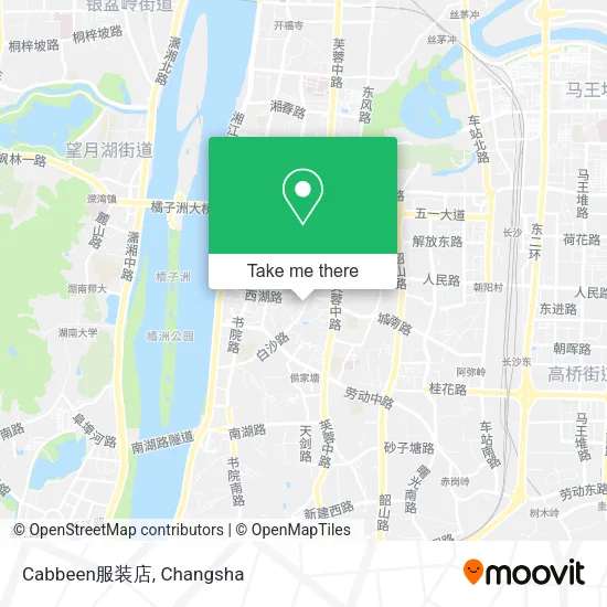 Cabbeen服装店 map