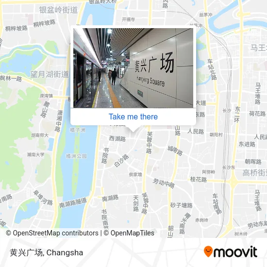 黄兴广场 map