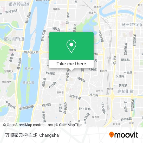 万顺家园-停车场 map