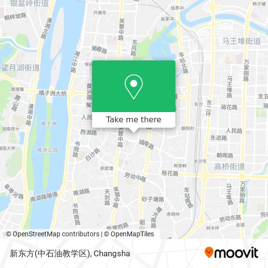 新东方(中石油教学区) map