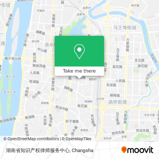 湖南省知识产权律师服务中心 map