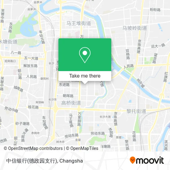 中信银行(德政园支行) map