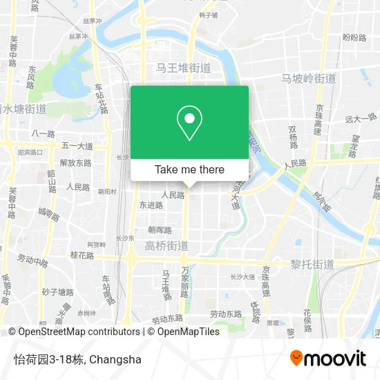 怡荷园3-18栋 map