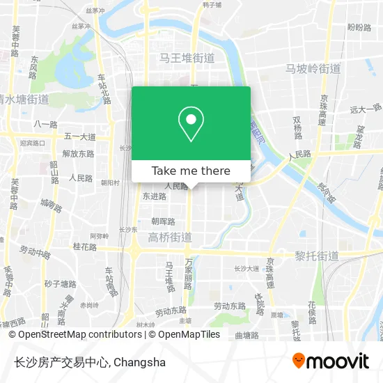 长沙房产交易中心 map