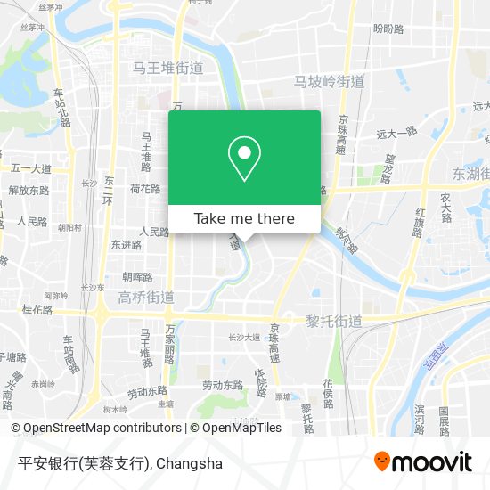 平安银行(芙蓉支行) map