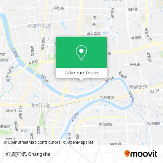 红旗宾馆 map