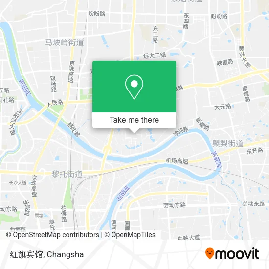 红旗宾馆 map