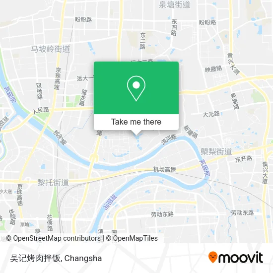 吴记烤肉拌饭 map
