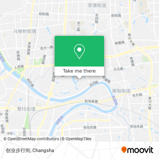 创业步行街 map