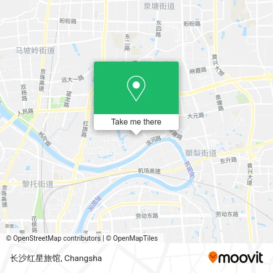 长沙红星旅馆 map