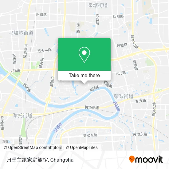 归巢主题家庭旅馆 map