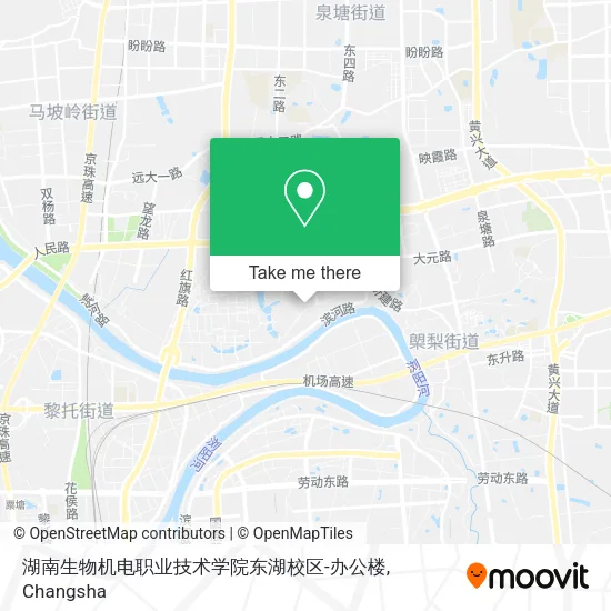 湖南生物机电职业技术学院东湖校区-办公楼 map