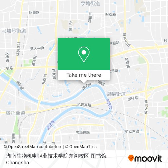 湖南生物机电职业技术学院东湖校区-图书馆 map