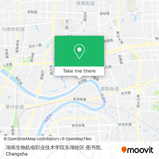 湖南生物机电职业技术学院东湖校区-图书馆 map