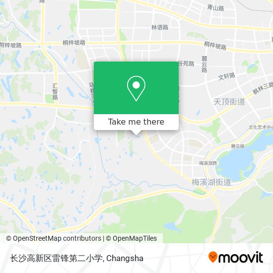 长沙高新区雷锋第二小学 map