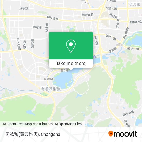 周鸿鸭(麓云路店) map