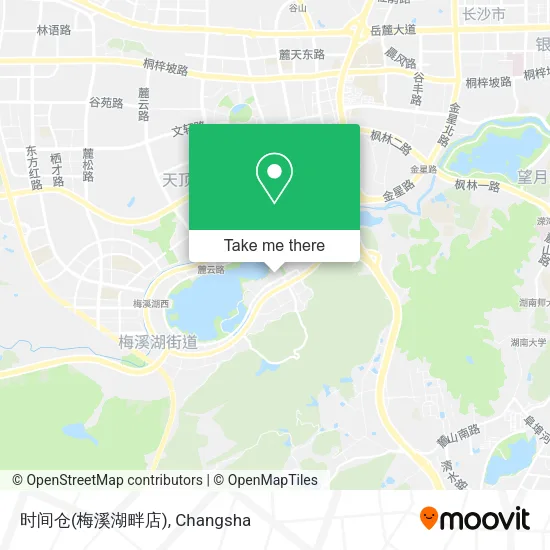 时间仓(梅溪湖畔店) map